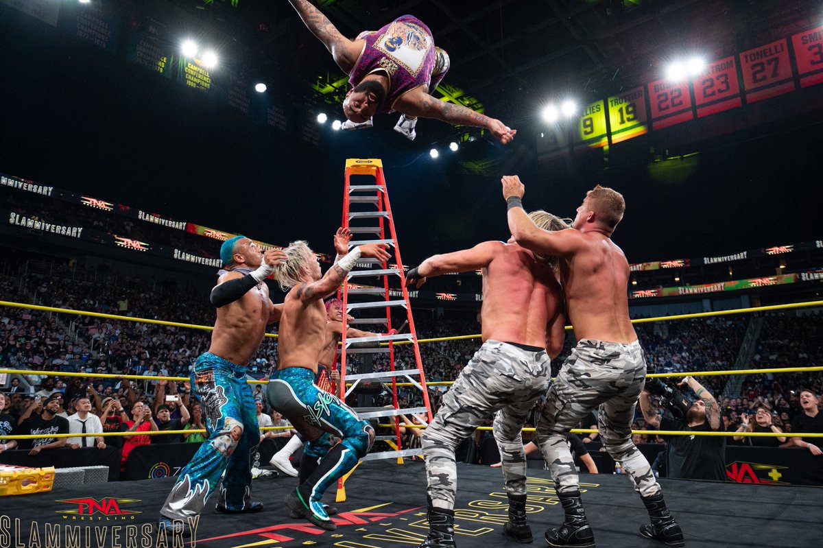 AJFrancis410's tweet image. I STOLE THE SHOW 2
SLAMMIVERSARY’S IN A ROW 💰💰
From this day forward, you shall refer to me as
MR. $LAMMIVER$ARY 💰
