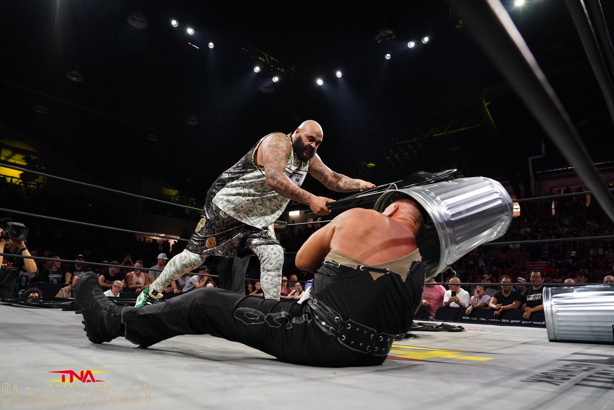 AJFrancis410's tweet image. I STOLE THE SHOW 2
SLAMMIVERSARY’S IN A ROW 💰💰
From this day forward, you shall refer to me as
MR. $LAMMIVER$ARY 💰