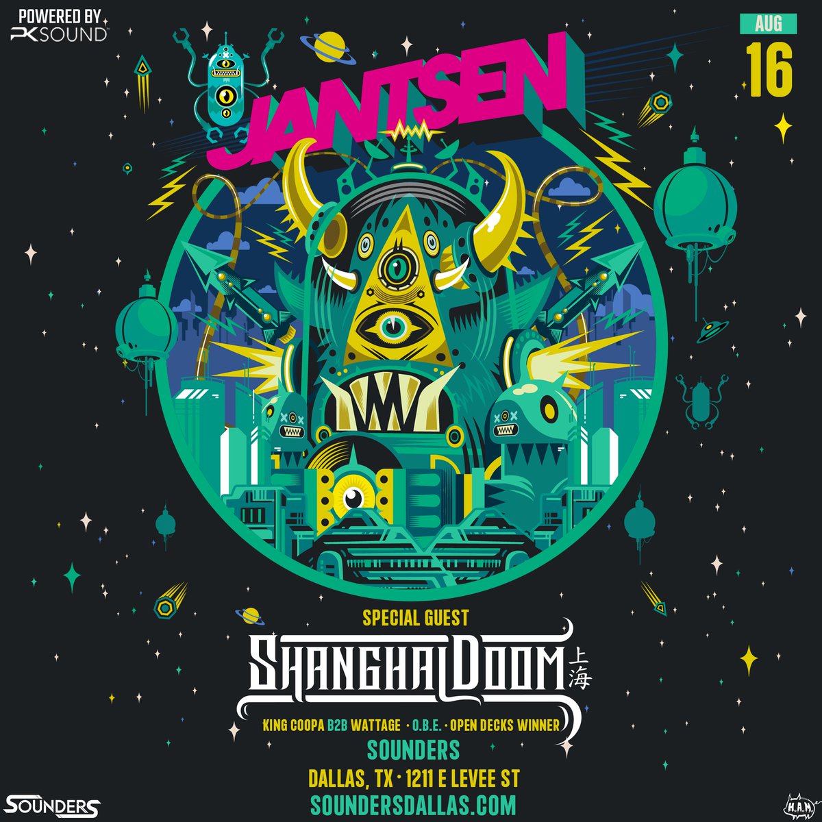 HAM_Promotions's tweet image. We are getting closer to Jantsen taking over Sounders with Shanghai Doom!
SoundersDallas.com 🎫