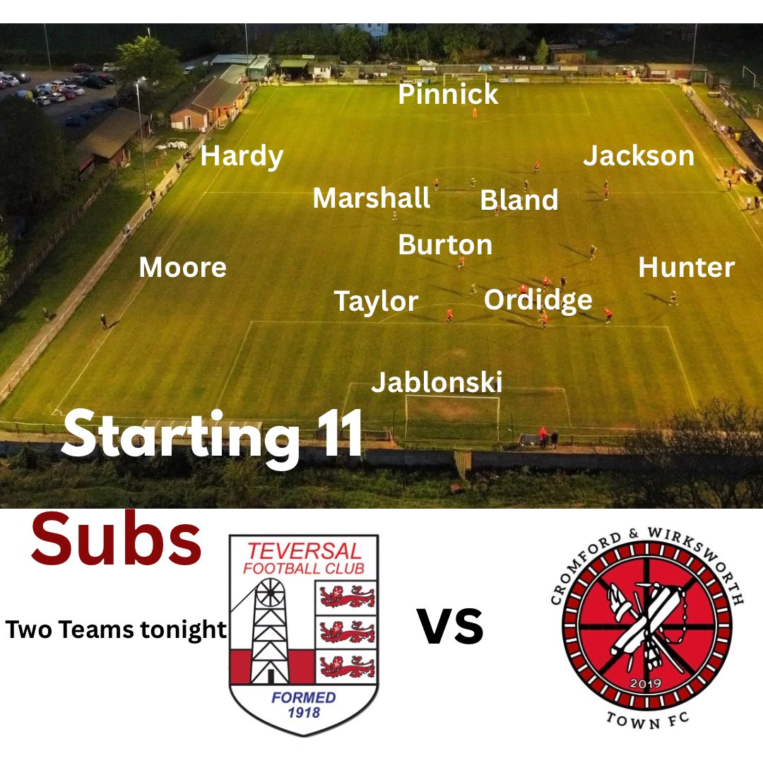 New eleven for the second half