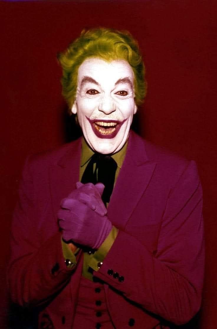 Cesar Romero as The Joker in 1966