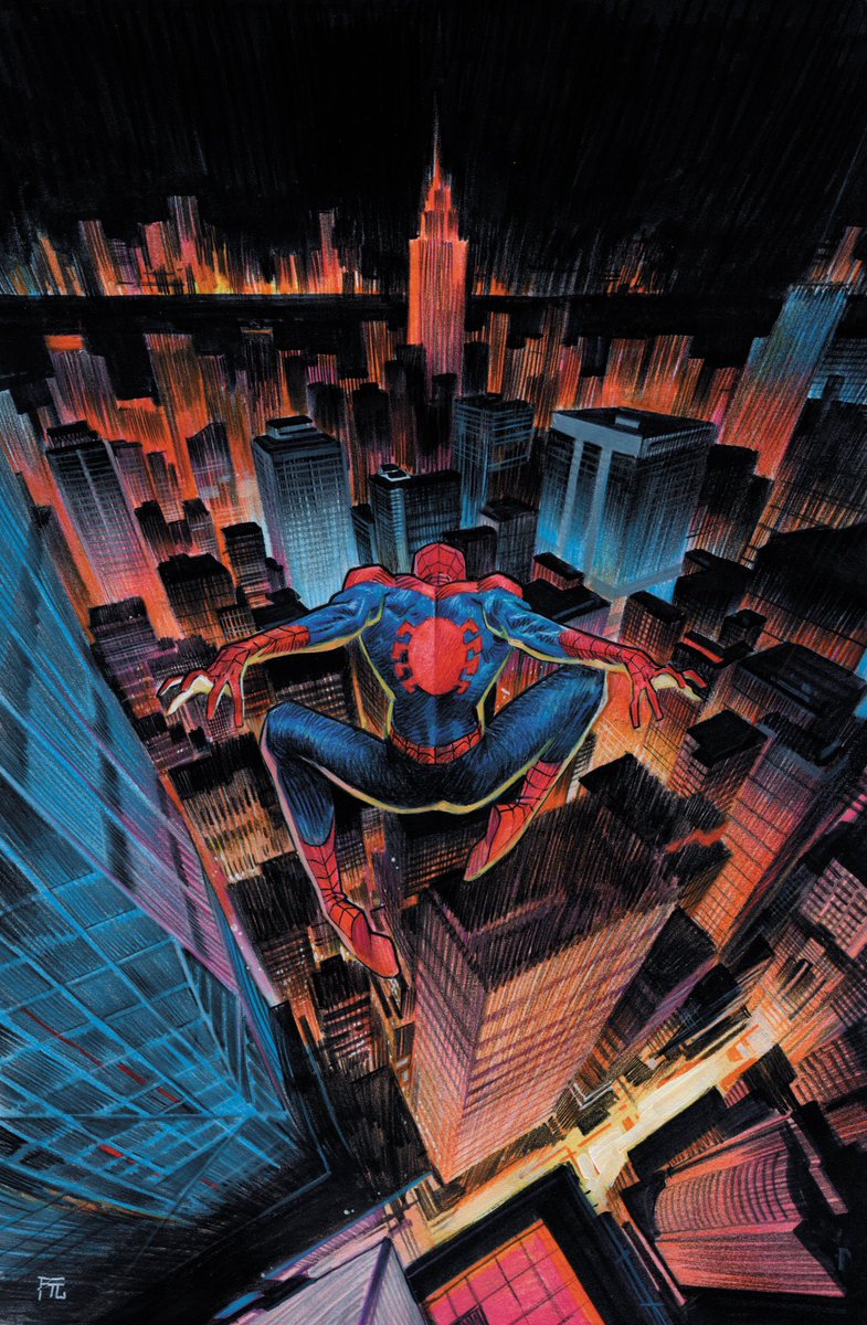 SpidermanNotes's tweet image. Amazing Spider-Man #10 VC
Artwork by @dike_ruan