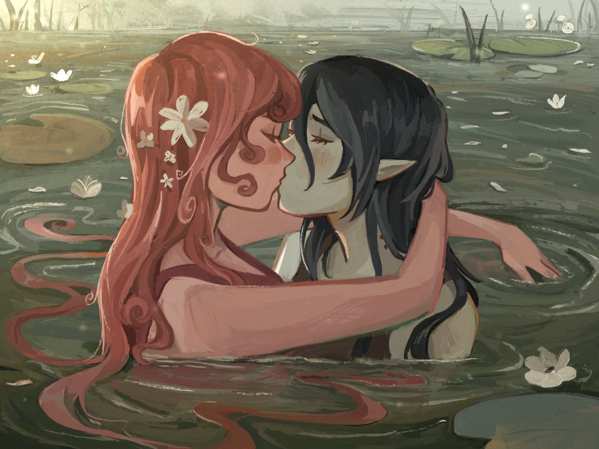 water yuri #bubbline #adventuretime