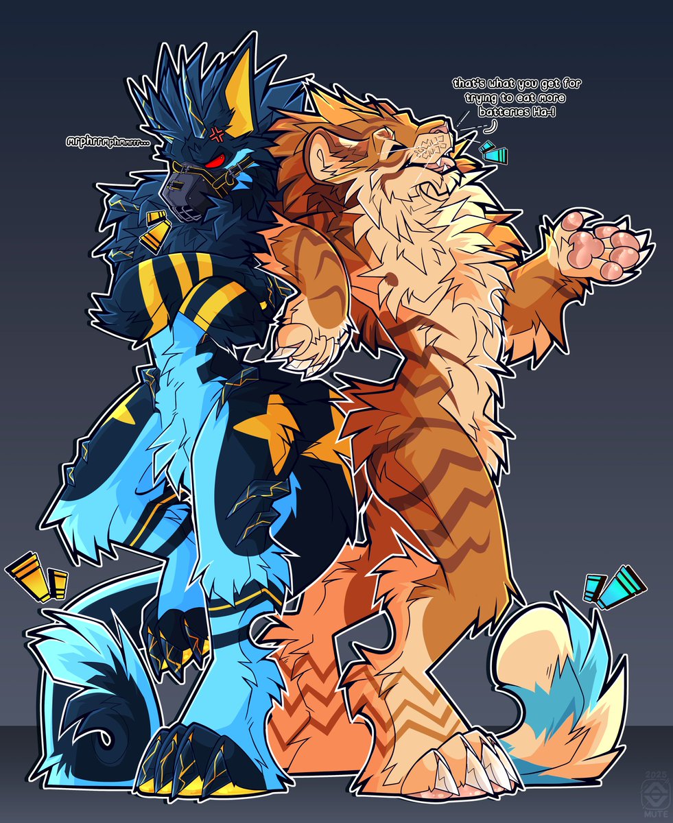 MUTE_GOES_CLICK's tweet image. Poor surge, been caught eating too many batteries again.. maybe this muzzle that kloree put on him will stop him?
#furry #furryart #mute