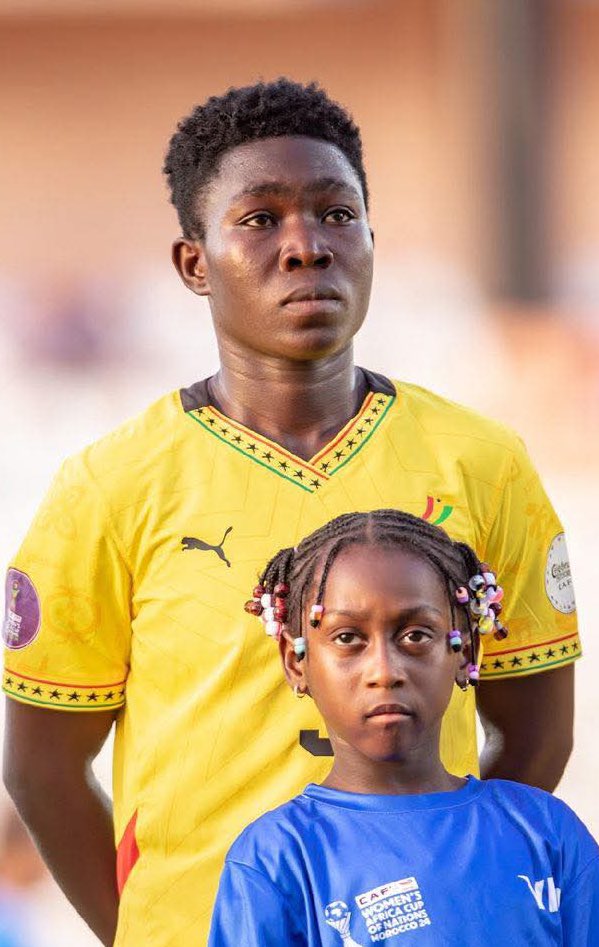 OsikaniOfficial's tweet photo. Grace Asantewaa reminds me of Micheal Essien. What A Player!

Ghana Black Queens 🇬🇭😍🙏 https://t.co/HLFI11ZHcq