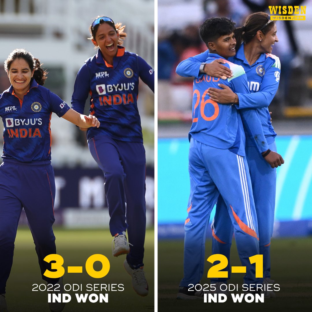 WisdenCricket's tweet image. A victory in the final ODI at Durham means India have recorded back-to-back ODI series wins in England.
#ENGvIND