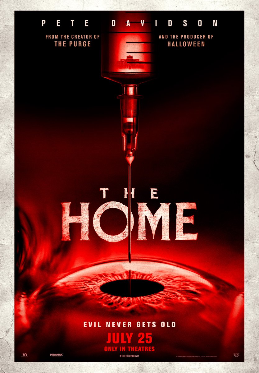 CineplexMovies's tweet image. In #TheHome, Pete Davidson stars as Max, a man who is working at a retirement home with sinister secrets. 😱🩸
See it in select theatres this weekend. Get tickets 🎟️➡️ cinplx.co/454jaLN
