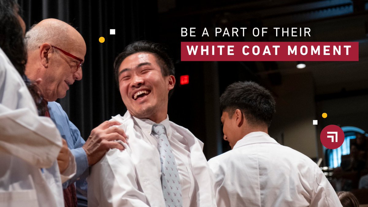 Putting on a white coat for the first time is life-changing. For some students, this powerful moment is made possible by the generosity of our scholarship donors. 

Support their dreams of becoming a #KatzTempleMade physician at giving.temple.edu/givetomed #KatzTempleMedWhiteCoat
