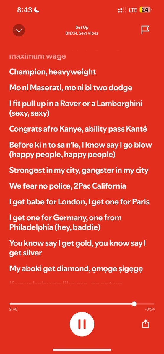 Boy1oner's tweet image. Mo ni Maserati, Mo ni bi two dodge😈

Seyi vibez please 🥹