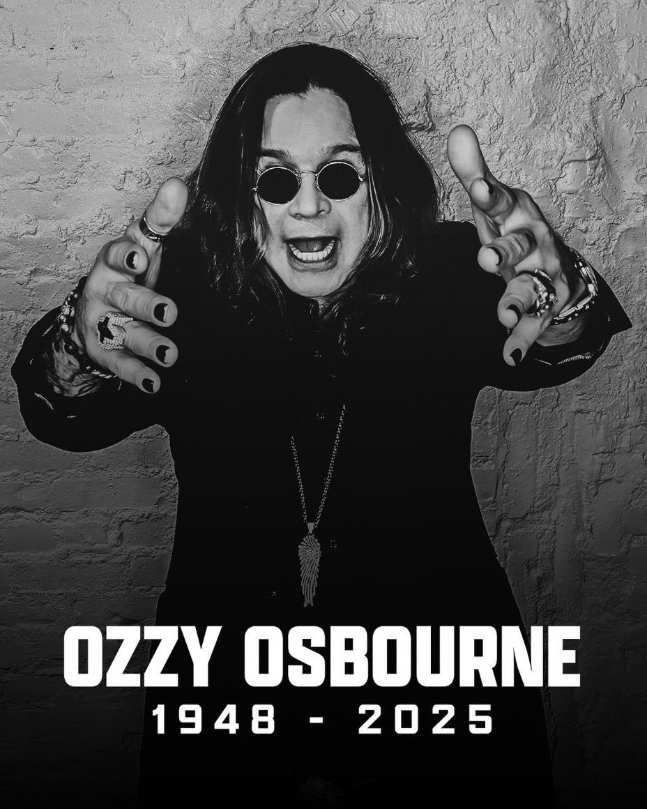 RIP Ozzy 🖤