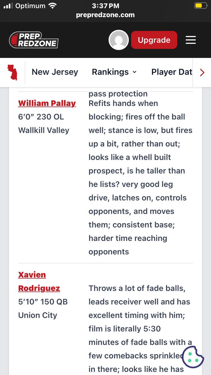 William Pallay (@wpallay70) on Twitter photo Thanks for the mention..yes I am taller and bigger now😂 <a href="/WVRHSAthletics/">JONES_AD</a> <a href="/WVRHSFootball/">Wallkill Valley Football</a> <a href="/HamillCoach/">Coach Hamill</a>
6’1” - 260lbs Thanks for the mention..yes I am taller and bigger now😂 <a href="/WVRHSAthletics/">JONES_AD</a> <a href="/WVRHSFootball/">Wallkill Valley Football</a> <a href="/HamillCoach/">Coach Hamill</a>
6’1” - 260lbs