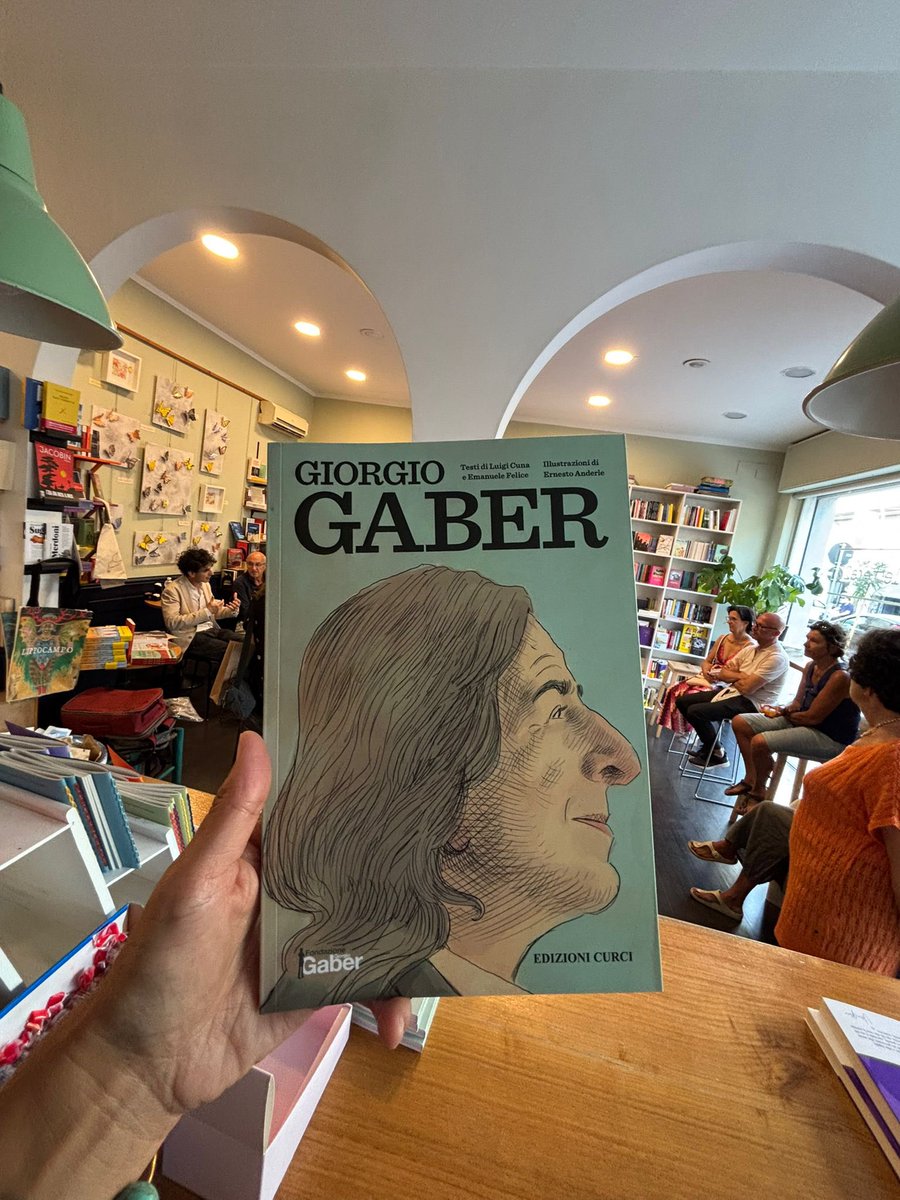 emanuelefelice2's tweet image. Qualche foto della bellissima presentazione di Viareggio.
Giorgio Gaber, un’altra libertà ❤️
@EdizioniCurci