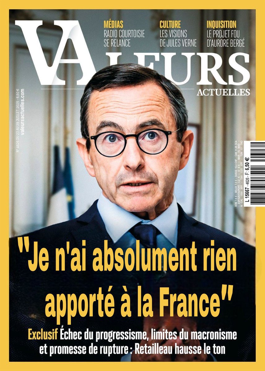 adsaum's tweet image. Vous n’allez pas me faire croire que Valeurs n’a pas pensé au double sens du titre ? 🤔