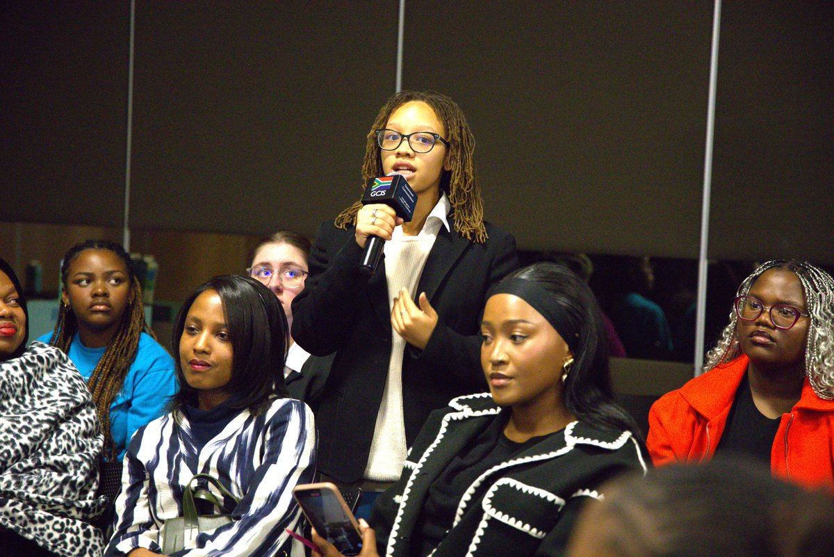 UNinSouthAfrica's tweet image. @UNinSouthAfrica hosted climate champions for the Special Address on #ClimateAction, “A Moment of Opportunity” at @GCISMedia.
A youth led just energy transition is much needed - Inspired by youth of 1976🇿🇦, let’s act collectively & strategically build a resilient South Africa.