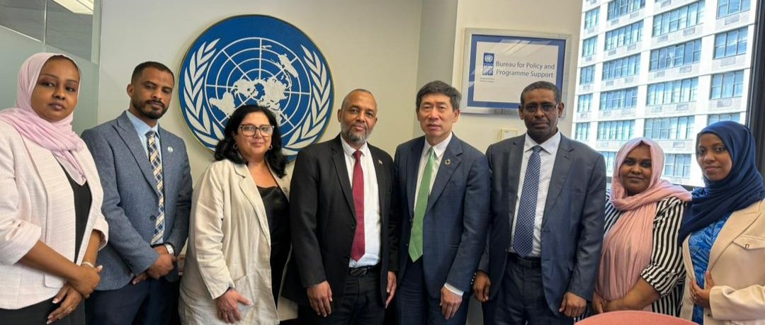 gov_moci's tweet image. شارك السودان ممثلا في وكيل وزارة الصحة الاتحادية ونائب المندوب الدايم بنيويورك و عدد من قيادات الصحة في الفعالية التي نظمها برنامج الامم المتحدة الانمائي UNDP بنيويورك و ذلك ضمن ملتقي الأمم المتحدة السياسي رفيع المستوي.