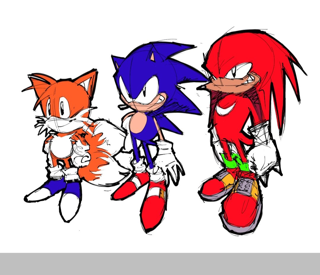 SillyVinkku's tweet image. POR FIN PUEDO DIBUJAR A LOS TRES PENDEJOS
es que knuckles se me hacía imposible pana
#SonicTheHedgehog
#sketchart
#digitalart
#ibisPaintX