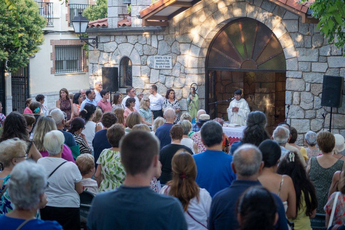 AytoColmenar's tweet image. 📷✝️ Fiestas del barrio de La Magdalena de #ColmenarViejo
⛪ ️Misa rociera en la Ermita de Santa María Magdalena
🎶 Colmenar Canta