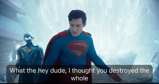 DiscipleOfBrad's tweet image. What I love about both Superman and the Doctor is that they’re constantly on the brink of cursing but keep it PG rated for the kids