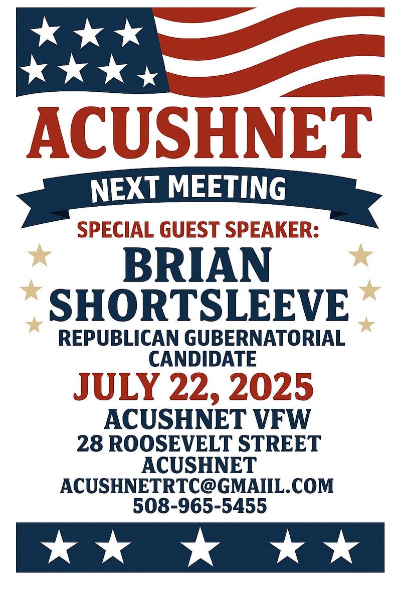 islantstudio's tweet image. Headed to the Acushnet RTC meeting this evening at 6 pm, located at the Acushnet VFW. Hope to see you there.