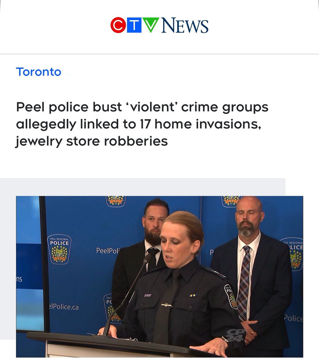 LarryBrockMP's tweet image. Peel Police arrested 12 suspects tied to a string of violent home invasions, including attempted murder, robbery, and firearms offences.
136 charges laid. Lives shattered. Communities shaken. The worst part: four of them were already out on bail.
The Liberals’ catch and…