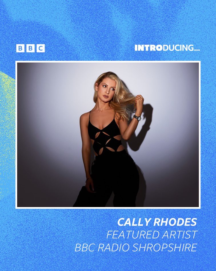 CallyRhodes's tweet image. Huge thanks to @BBCShropshire for making me their featured artist of the week! 🎧✨