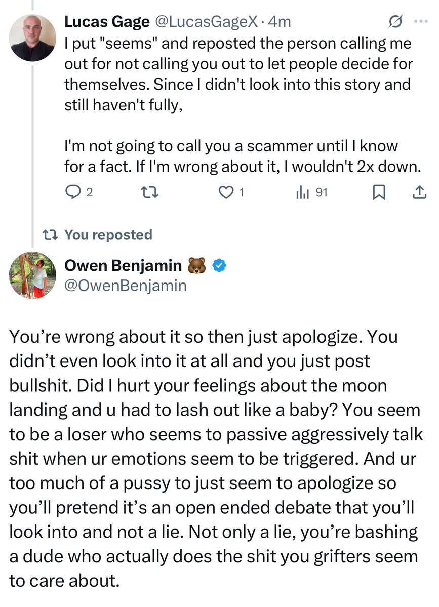 OwenBenjamin's tweet image. Lucas gage just seems to be doing the exact same behavior of the people he seems to hate.
The average price to see Shane “deep state beer is good for your testicals” Gillis is 273 dollars. Tickets to see him in a stadium scrunched up next to thousands of drunk strangers can be…