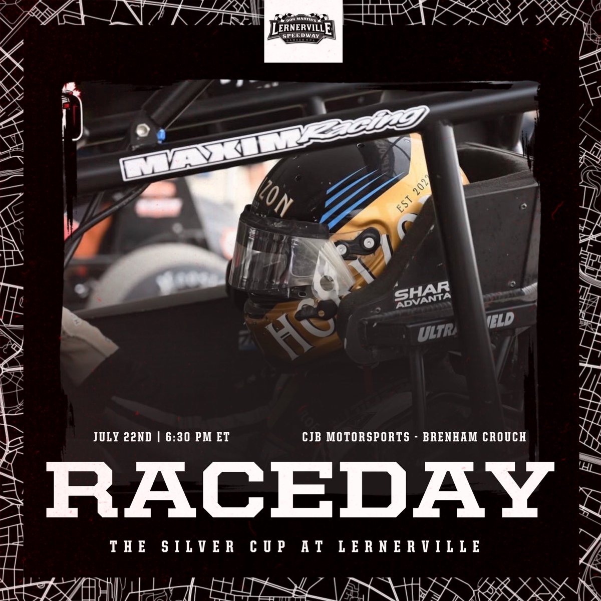 RACE DAY❗️ After a long 4 day race week it’s race day again here at <a href="/Lernerville/">Lernerville Speedway</a> with the  <a href="/HighLimitRacing/">High Limit Racing</a> series 
🏎️ : <a href="/BrenhamCrouch/">Brenham Crouch</a>
📍 : <a href="/Lernerville/">Lernerville Speedway</a> 
📺 : <a href="/FloRacing/">FloRacing</a> 
📱 : <a href="/MyRacePass/">MyRacePass</a> 
📸 : <a href="/TylerReigel/">Tyler Reigel</a> 
🧍🏽 : Trackside
👕 : Brenhamcrouch.com &amp; cjbmotorsports.net