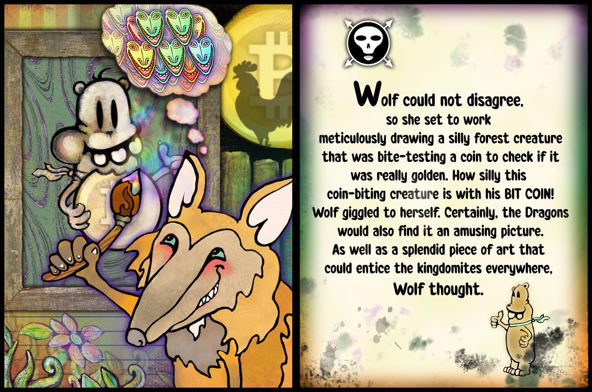 VoodooVelvet's tweet image. winandbixel.com
With just a few strokes of luck,
Golden opportunities can be struck.
youtube.com/watch?v=Ss3ufH…
#VoodooVelvet #art TRUE First Crypto #Bitcoin Meme
(OCTOBER 2010)Predating -ALL OTHER CLAIMS-
$VDV $W&B #memecoin #popsurreal #GOLD #Win #CryptoHistory #Original