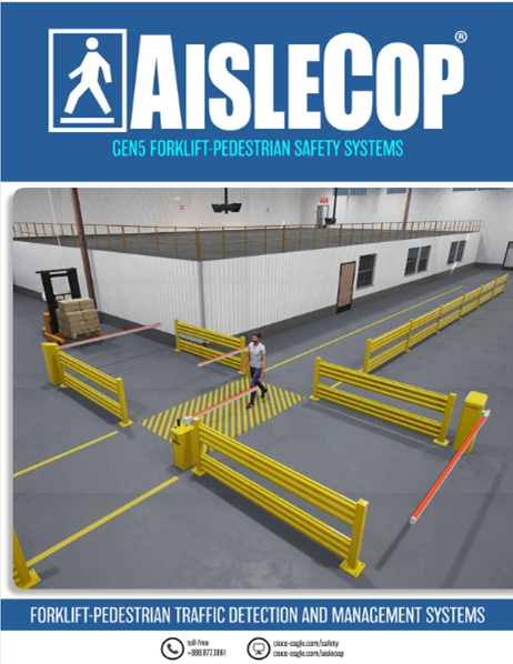 Cisco-Eagle, Inc. (@ciscoeagle) on Twitter photo New AisleCop® Gen5 brochure is hot off the press!
Manage pedestrians in high-traffic, limited-visibility, and other dangerous forklift aisles with our new Gen5 version.
Faster to deploy. Easier to install. Simpler to operate.
cisco-eagle.com/uploads/Brochu… New AisleCop® Gen5 brochure is hot off the press!
Manage pedestrians in high-traffic, limited-visibility, and other dangerous forklift aisles with our new Gen5 version.
Faster to deploy. Easier to install. Simpler to operate.
cisco-eagle.com/uploads/Brochu…