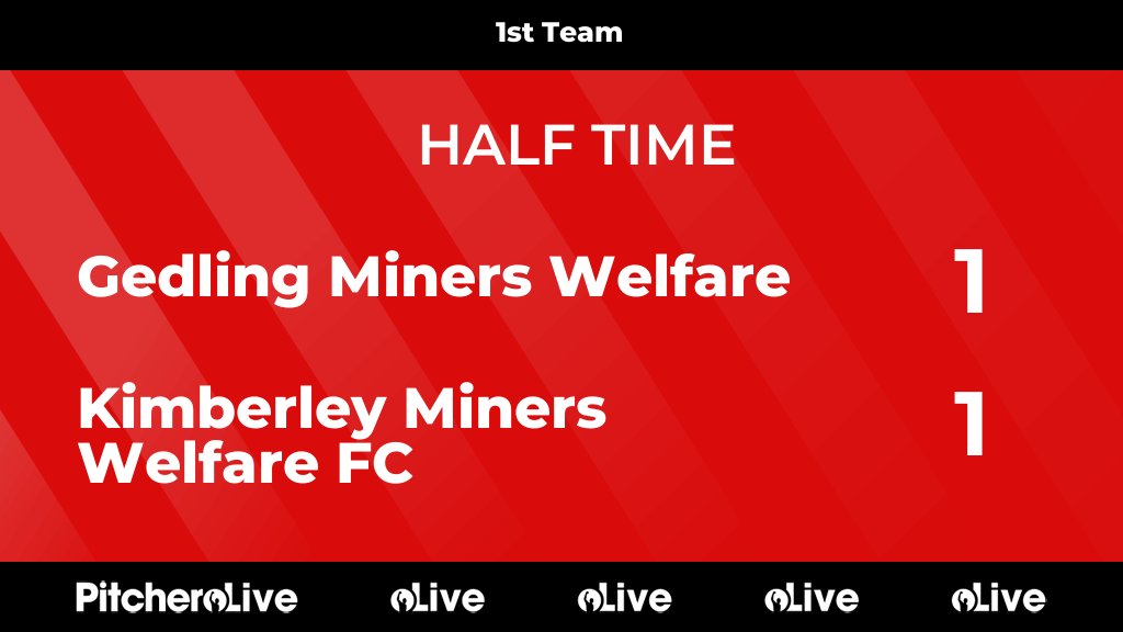 KimberleyMWFC's tweet image. HALF TIME: Gedling Miners Welfare 1 - 1 Kimberley Miners Welfare FC
#GEDKIM #Pitchero
kimberleyminerswelfarefc.co.uk/teams/144951/m…