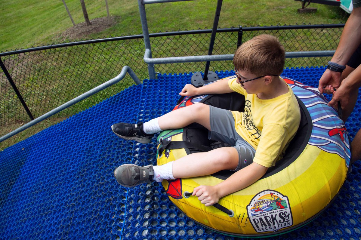 Ride the SUPER SLIDE at Palmer Park on weekends until Aug. 24 from 10 a.m. to 2 p.m.

Riders must be at least 40 inches tall and 5 years or older to slide.

The Super Slide is free and is located at 2829 Armour St. in Port Huron. For more info visit porthuronrec.com/superslide.