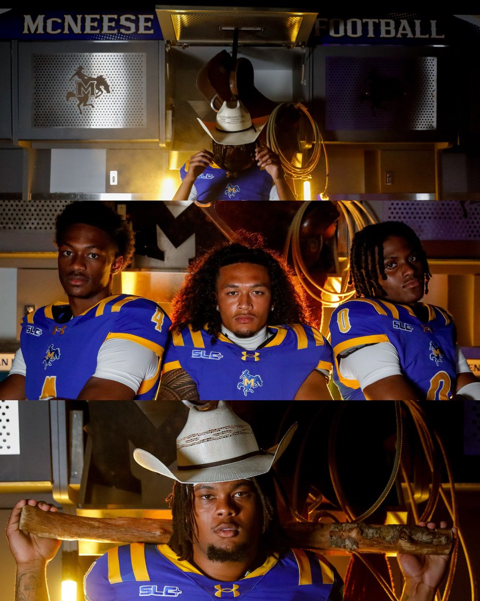 McNeeseFB's tweet image. Saddle up. The Cowboys are coming🤠
#GeauxPokes | #StampedeSZN