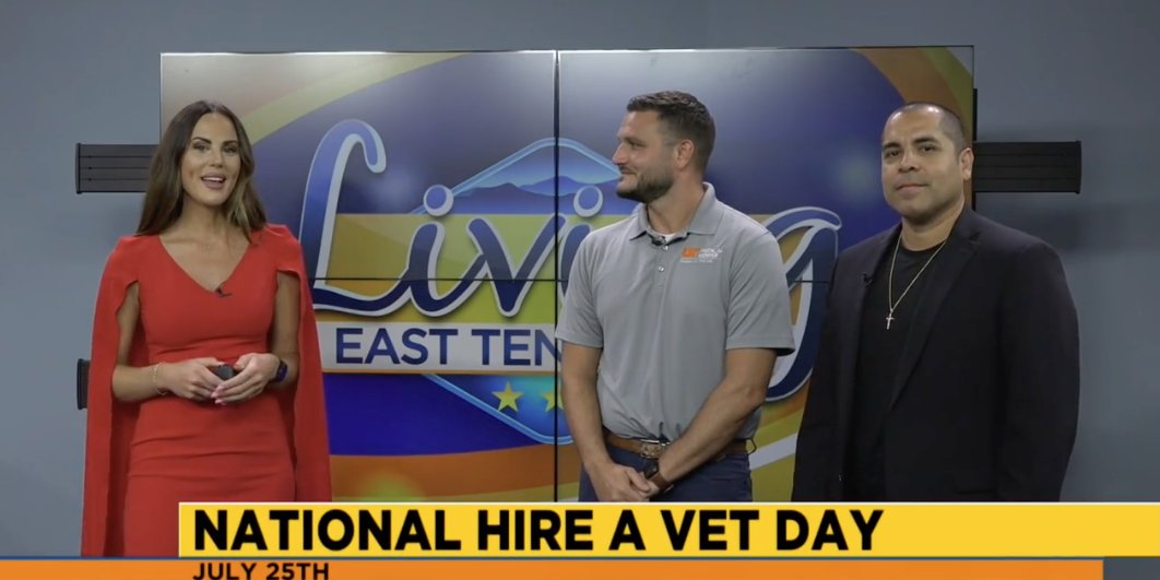 utmedicalcenter (@utmedicalcenter) on Twitter photo Thank you WATE <a href="/6News/">WATE 6 On Your Side</a> Living East Tennessee for coverage of our upcoming National Hire A Veteran Day event! bit.ly/3GYaHSg
#nowhiring #hiring #nationalhireavetday Thank you WATE <a href="/6News/">WATE 6 On Your Side</a> Living East Tennessee for coverage of our upcoming National Hire A Veteran Day event! bit.ly/3GYaHSg
#nowhiring #hiring #nationalhireavetday