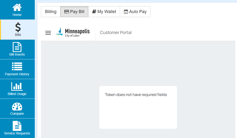 RealJMPeterman's tweet image. Hey @MayorFrey - Your updated Minneapolis Utility Billing system does not work. I got a "past due notice" even though I am on autopay.
I log in and there is no way to pay. Just error messages.
Hold time - who knows. I gave up after an hour.
_