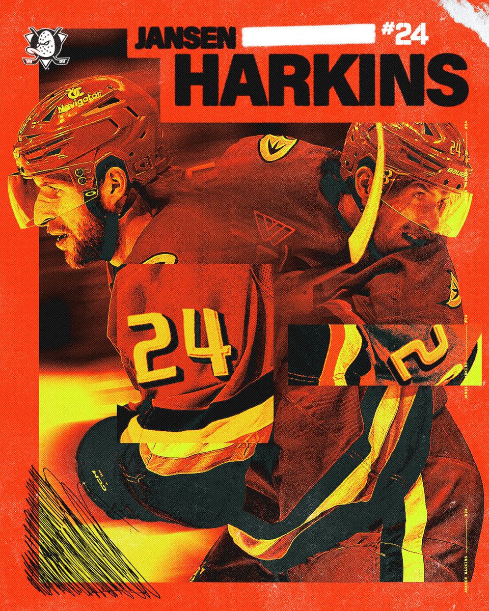 AnaheimDucks's tweet image. 🚨Number Change 🚨
Jansen Harkins is going to 24!
#FlyTogether