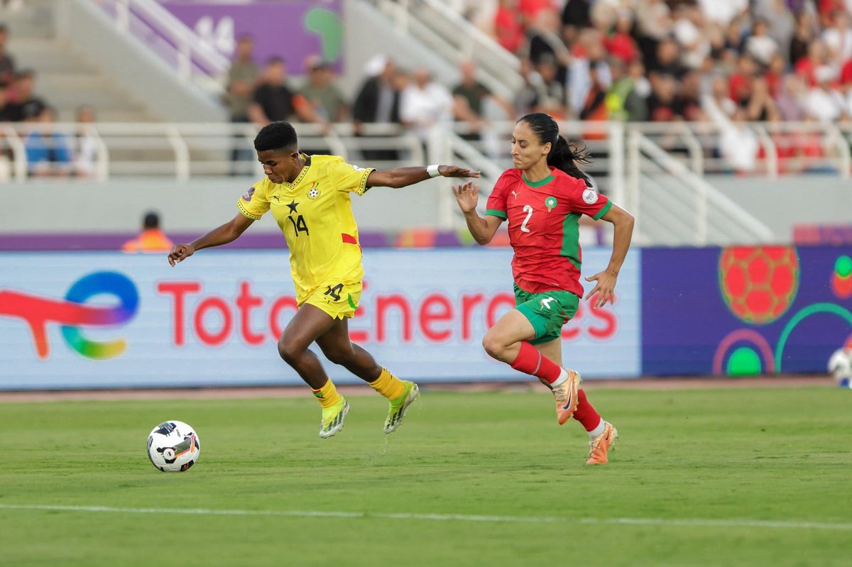Black Queens lead 1–0 at halftime against Morocco 

#UTVSports
