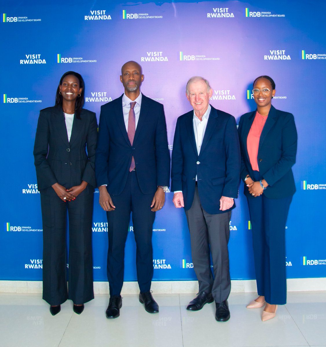 RDB CEO <a href="/afrika_jean/">Jean-Guy K. Afrika</a> also met with Mr. David Murray AO, former CEO of Commonwealth Bank of Australia, for discussions on his investment and philanthropic interest in Rwanda.