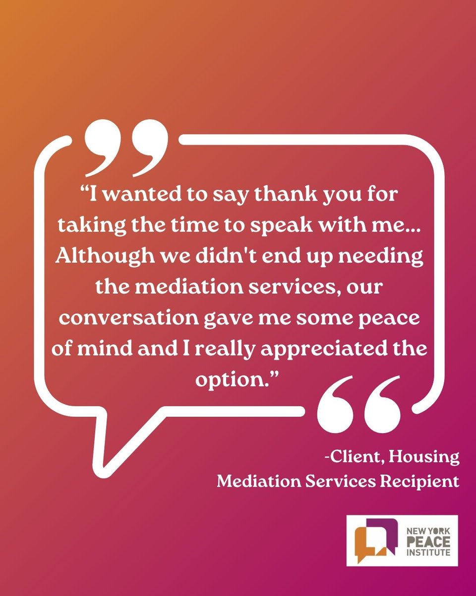 NY Peace Institute tweet media