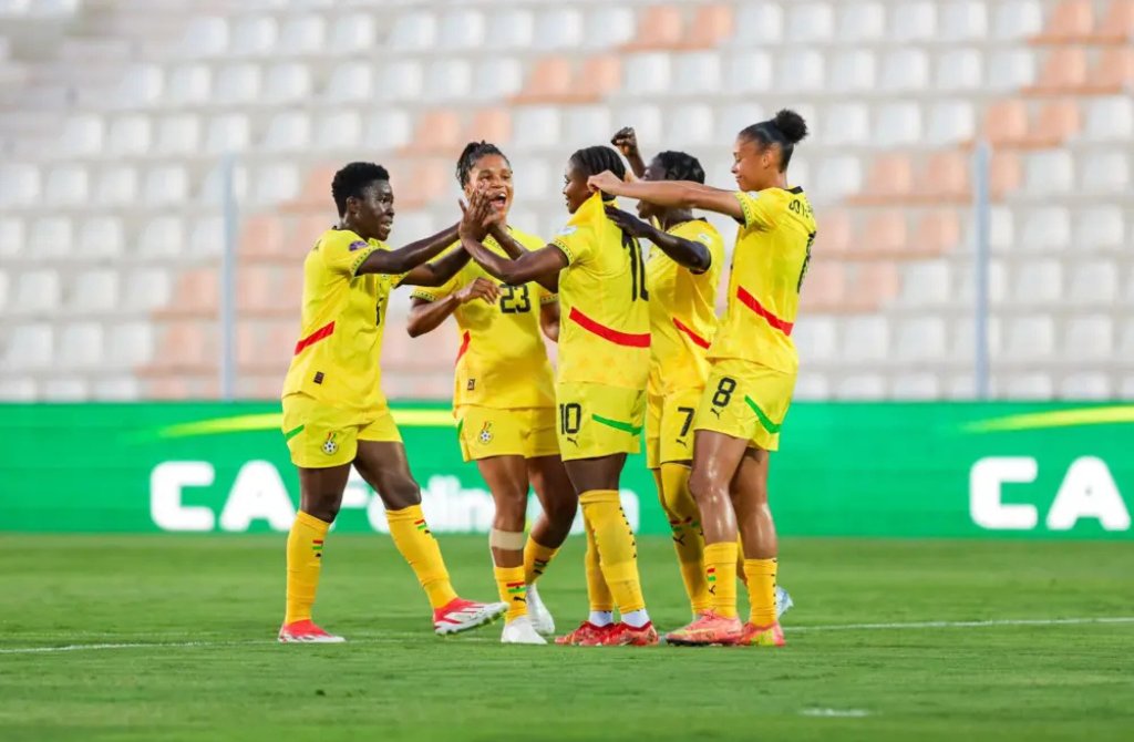 This is the best game of The Black Queens so far at #WAFCON2024

They are fighting against Morocco like their lives depend on it and switching play beautifully 👌 🇬🇭 

#Ghana #WAFCON2025