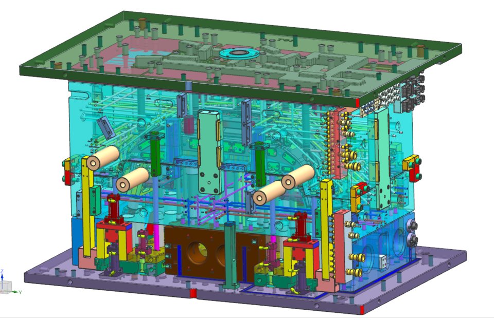 mold design is easily one of the most complex disciplines in engineering

progressive mold design, in particular, is one of the most daunting areas from a CAD and engineering considerations perspective

In my opinion, nothing else comes close

the people I’ve met who do this well