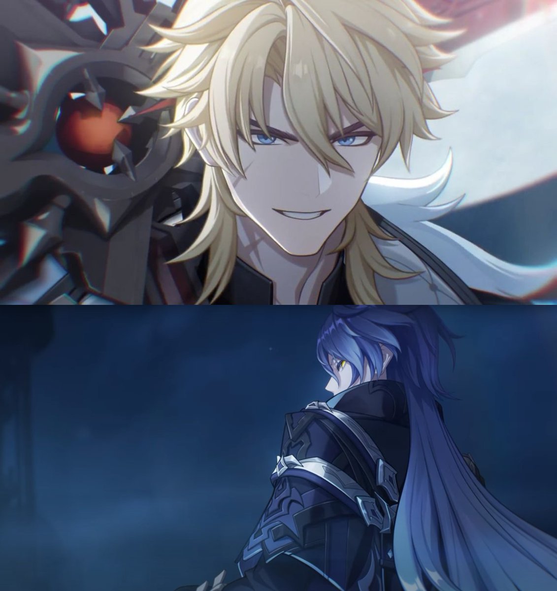 burnt_parchment's tweet image. KnightLight fans do you get my vision?

#Varka #Flins #knightlight #NodKrai
