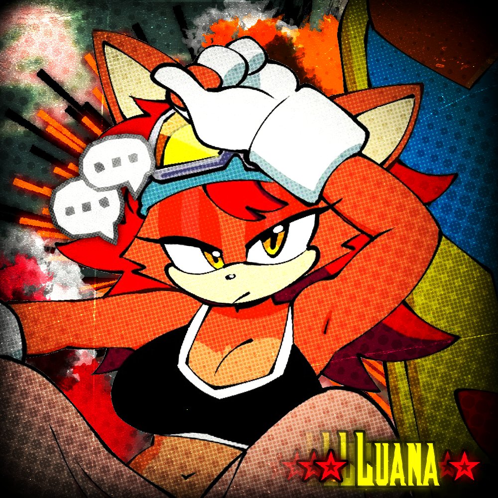 KTHMisuki's tweet image. Tô estudando um pouco dessas porra ai q eu n sei o nome, mas eu acho foda
Luana Draw: @quaverdraws
Oc do Hog: @SonicGamesDX