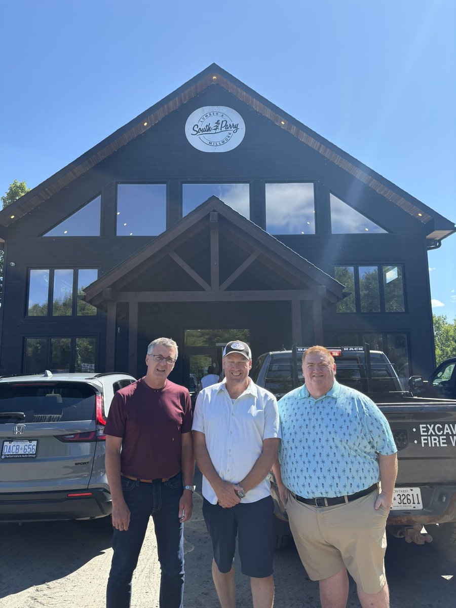 KevinHollandMPP's tweet image. I had the opportunity of joining Associate Minister Smith at South Parry Lumber! We took a tour of their facility and got to see how they process their wood from raw timber to finished products. Thank you to Neil Tucker for hosting us and showing us the fantastic work being done!