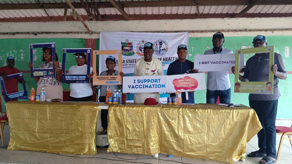 bysphcb's tweet image. Pictorial Highlights from the Measles-Rubella Vaccination Advocacy Campaign Flag-off in Ogbia LGA held on the 21st July, 2025.

#healthgistbybysphcb #bayelsastatehealthmatters #bysphcb #MeaslesRubella #measlesrubellaadvocacy #measlesrubellacampaignawareness