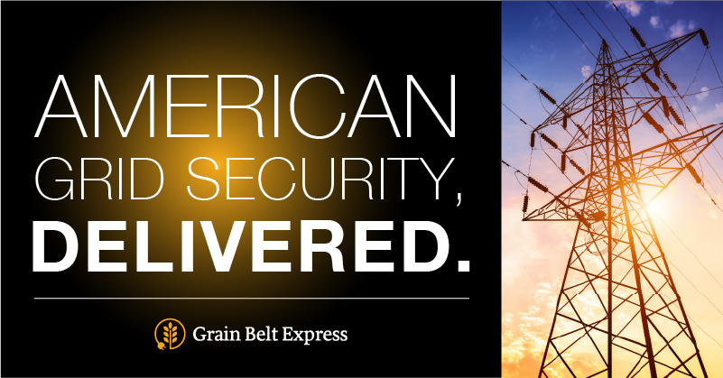 grainbeltexp's tweet image. Reliable, affordable, secure American power.
Grain Belt Express will deliver 5,000 megawatts of U.S. energy across the country, strengthening U.S. energy independence, cutting costs for consumers, and reinforcing our national grid.
Learn more: grainbeltexpress.com/strengthening-…