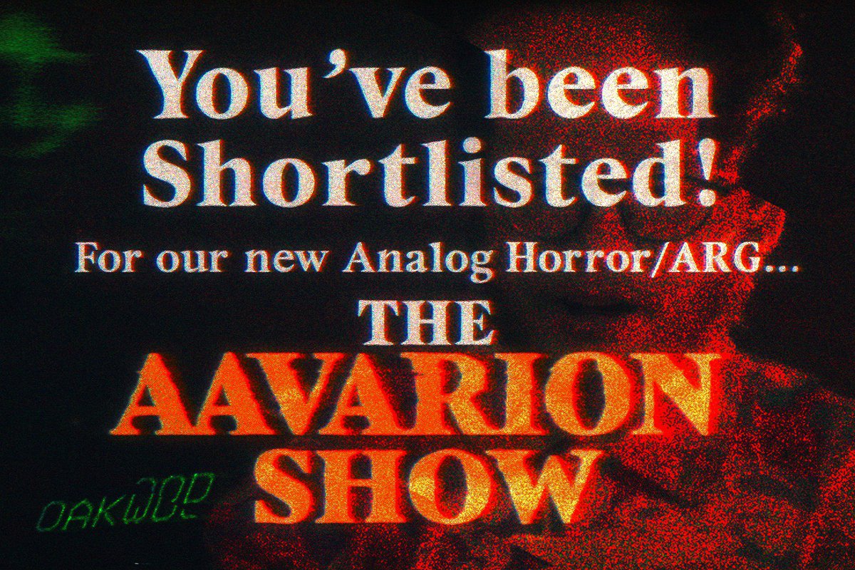 Jenna 🐺 🪶 (@jennaoliverva) on Twitter photo I haven’t done many auditions this year, but I couldn’t pass up trying out for <a href="/AAVARION/">AAVARION • Writer & Director</a>! I love me some horror 😻
Thrilled to be one of those shortlisted for this & considering who else I’ve seen posting about this, no matter who is selected, it’s a win 🔥🔥
Good luck, Besties! I haven’t done many auditions this year, but I couldn’t pass up trying out for <a href="/AAVARION/">AAVARION • Writer & Director</a>! I love me some horror 😻
Thrilled to be one of those shortlisted for this & considering who else I’ve seen posting about this, no matter who is selected, it’s a win 🔥🔥
Good luck, Besties!