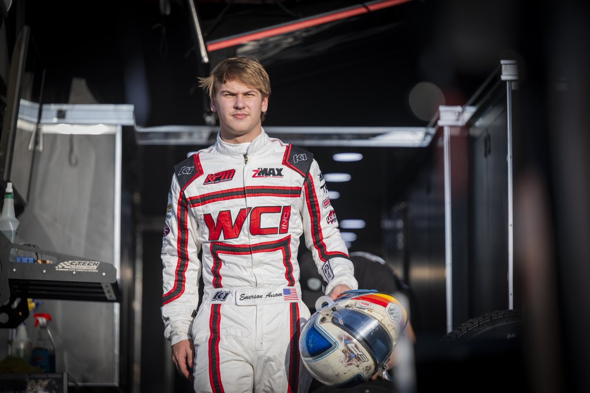 WorldofOutlaws's tweet image. Welcome to the tour, @EmersonAxsom ๐ค
The Franklin, IN native is jumping in the @KcpRacing #18 for the duration of the 2025 World of Outlaws @NosEnergyDrink Sprint Car season!