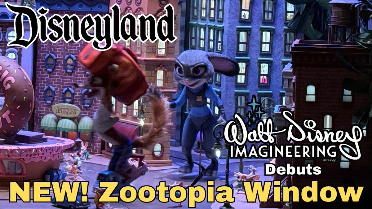Zootopia_News's tweet image. Zootopia-themed magic window installed at Disneyland Resort
tinyurl.com/pceu3hpk