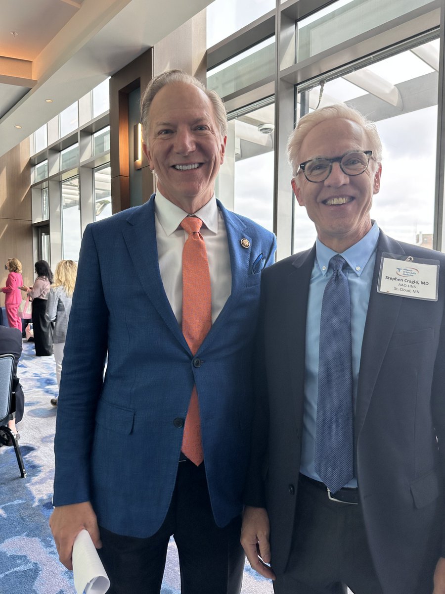 ENTAdvocacy's tweet image. The @AAOHNS thanks our incredible members who   joined us at the @SpecialtyDocs Capitol Hill Fly-In! Their leadership in   advocating for otolaryngology ensures the physician perspective is front and center—safeguarding the future of our specialty.