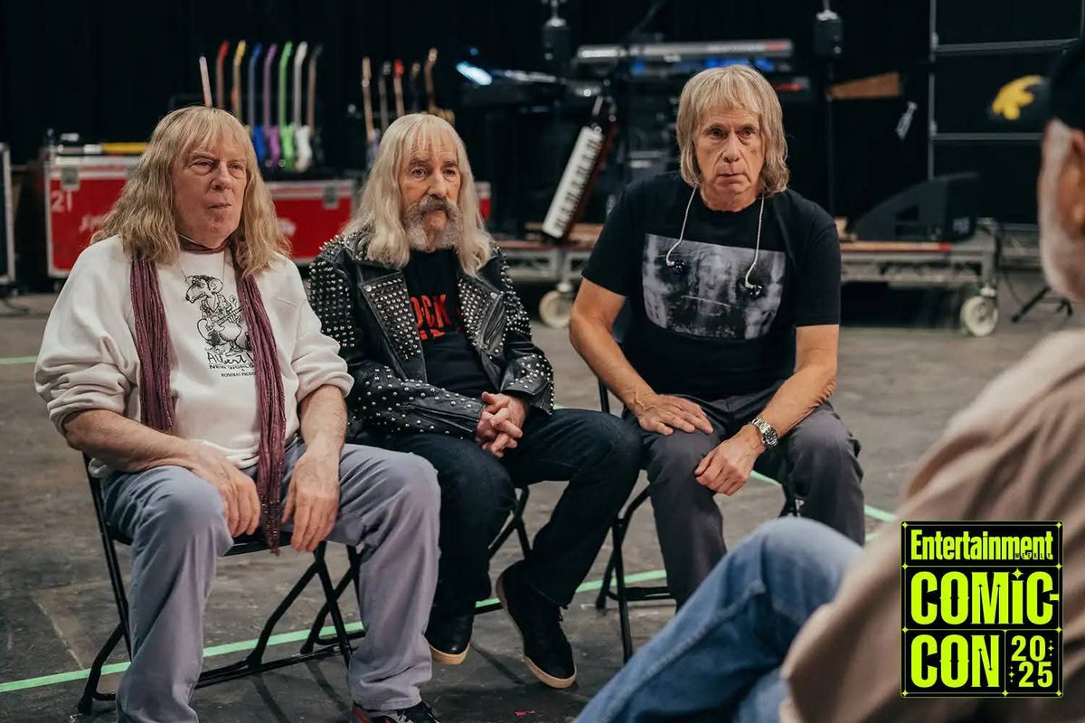 images_tv's tweet image. New Images for 'Spinal Tap II: The End Continues' (SDCC 2025)
via: @EW
#SpinalTap2TheEndContinues #BleeckerStreet #SDCC2025 #EntertainmentWeekly